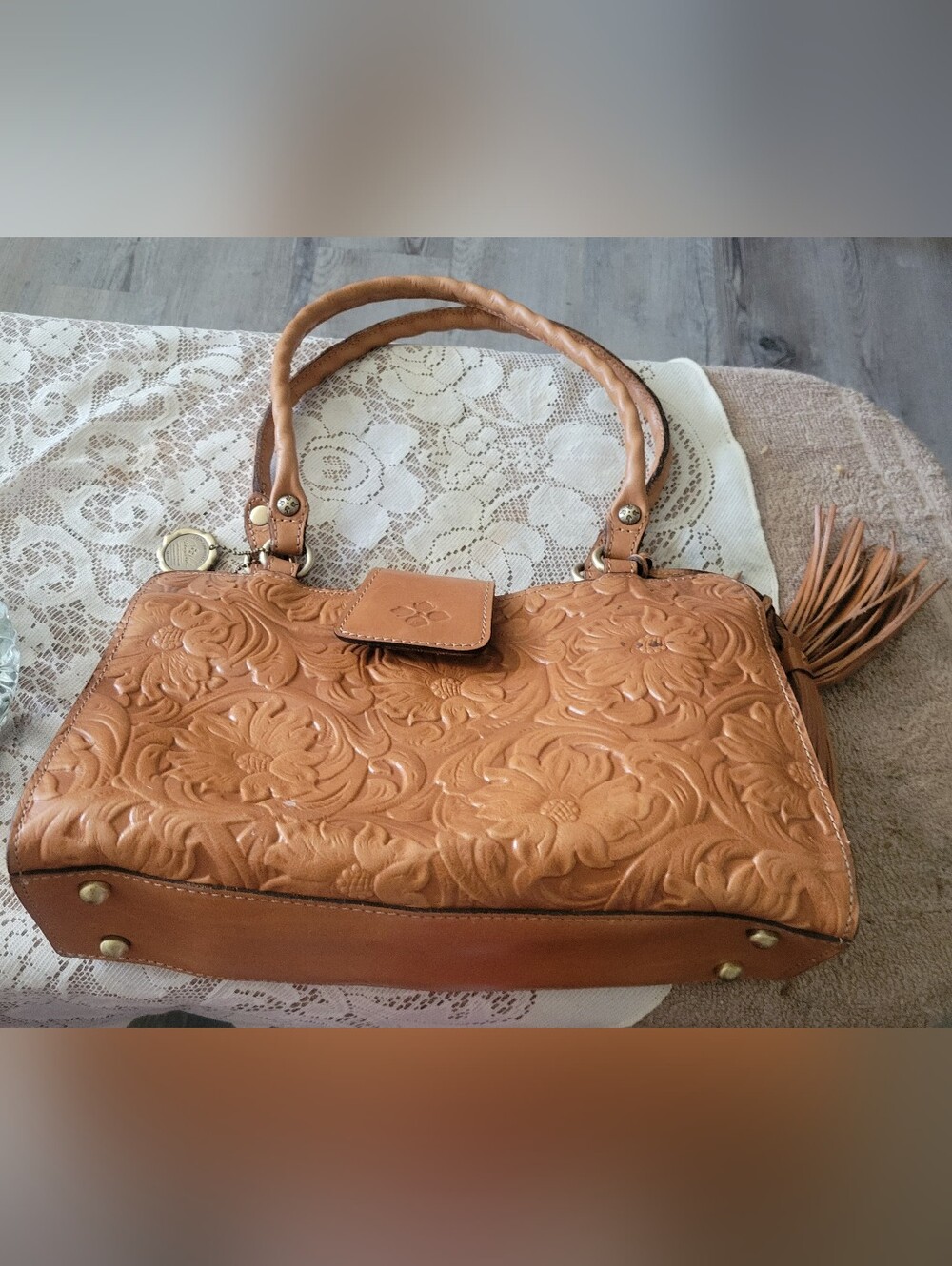 PATRICIA NASH Tooled Leather Purse